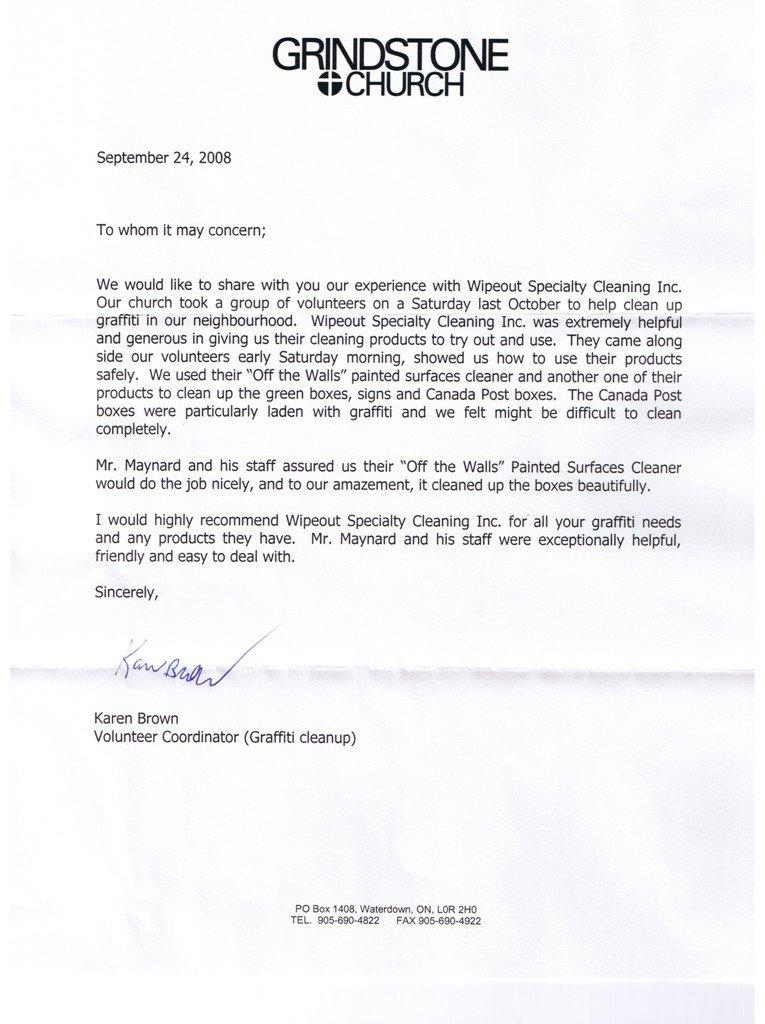 grindstonechurchletter